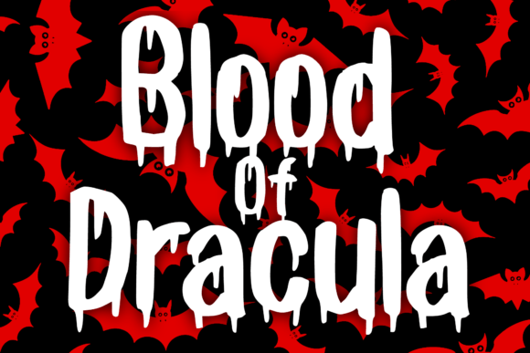 Blood of Dracula Font