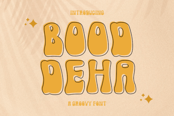 Bood Deha: A Groovy Font for Creative Projects