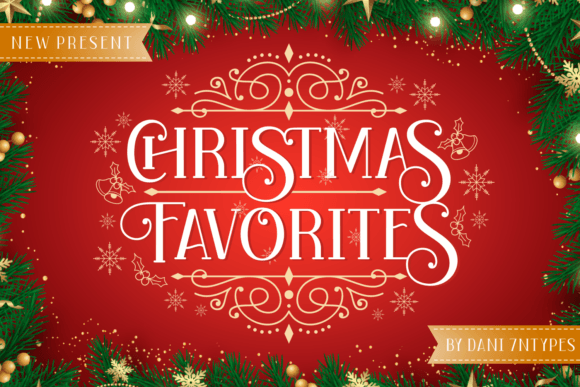 Christmas Favorites Font Review