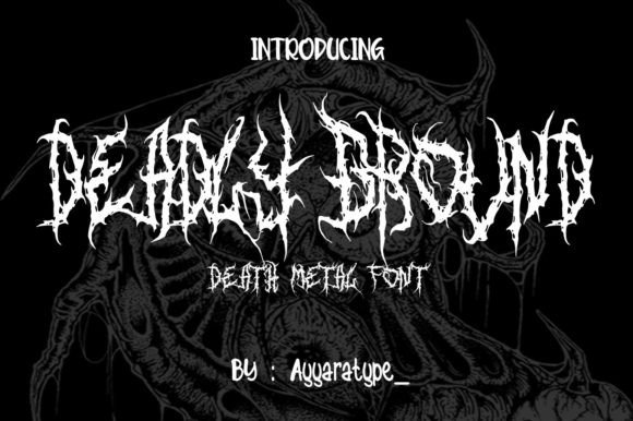 Deadly Ground Font Review