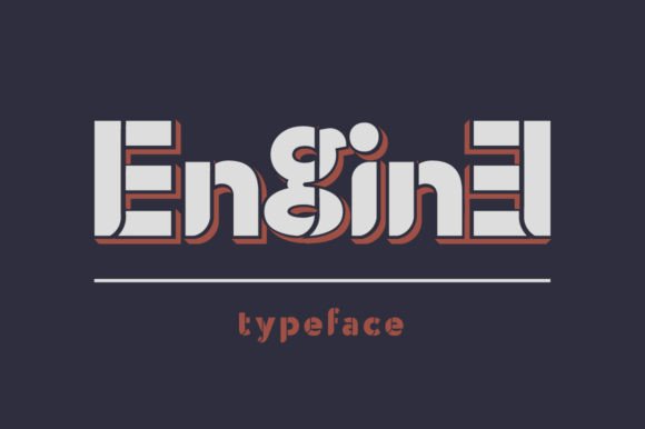 Engine: A Vintage Font for Business Style