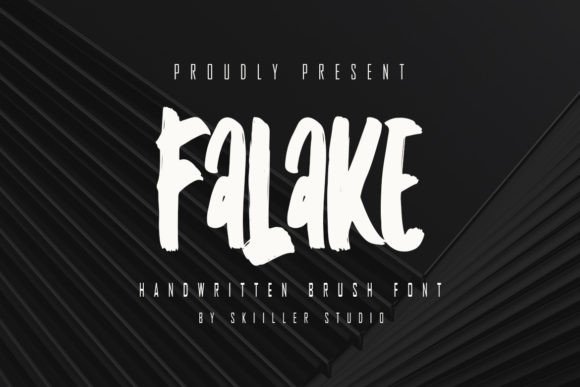 Falake: A Modern Handwritten Font