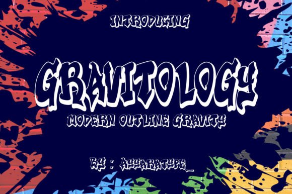 Gravitology: A Bold Display Font for Digital Campaigns