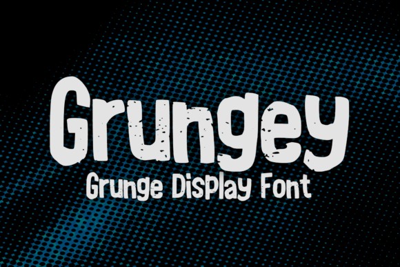 Grungey Font for Creative Makers