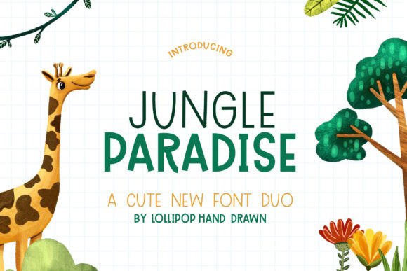 Jungle Paradise Font Review