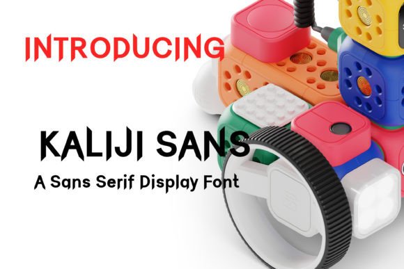 Kaliji Font: A Display Typeface with Character