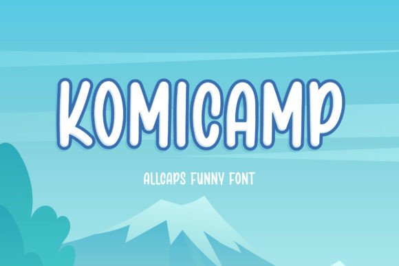Komicamp Font: A Stylish Display Choice