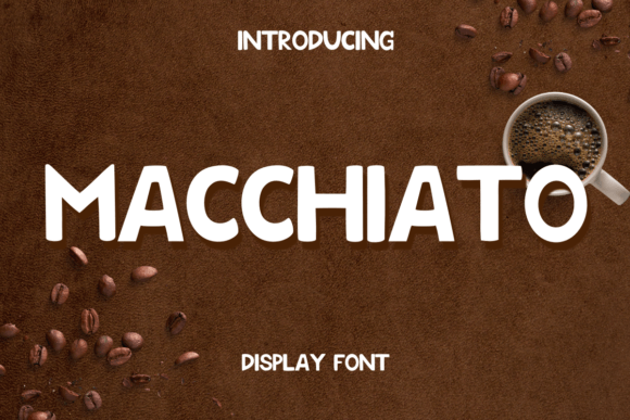 Macchiato: A Bold Font for Creative Projects