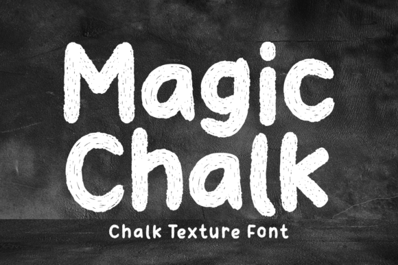 Magic Chalk Font for Creative Projects