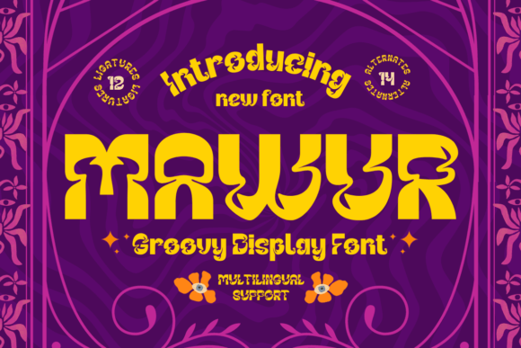 Mawur Font for Stylish Design