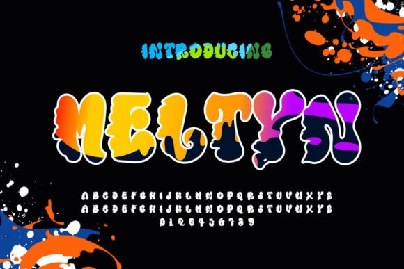 Meltyn: A Sweet Display Font
