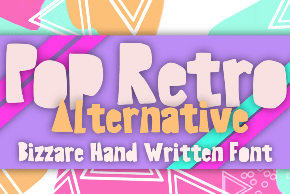 Pop Retro Alternative Font