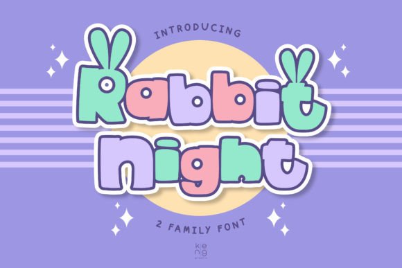 Rabbit Night Font for Creative Brands