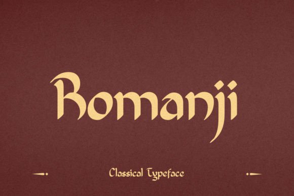 Romanji Font Review