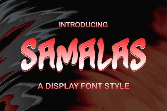 Samalas: A Beautiful Display Font