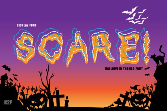Scare: A Spooky Display Font