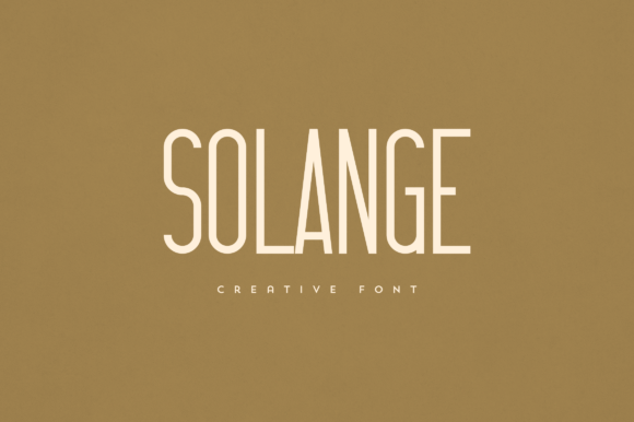 Solange Font Review