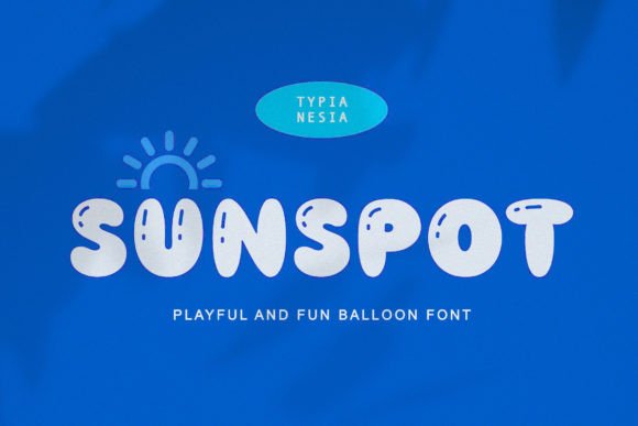Sunspot: A Playful Display Font