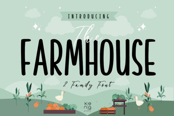 The Farmhouse Font for Bold Branding